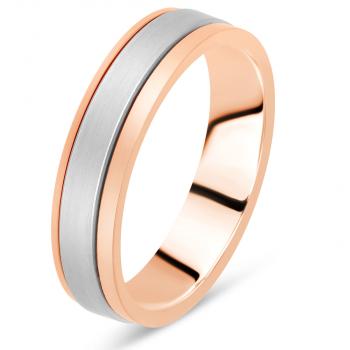 alliance polychrome Platine - Or rose - Paul
